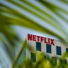 Netflix hoofdkwartier tussen de bladeren door