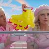 Een foto van Margot Robbie als Barbie.