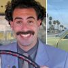 'Beelden van opnames nieuwe 'Borat' opgedoken'