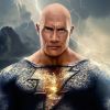 Een foto van The Rock als Black Adam.
