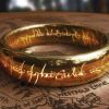 De ring uit 'The Lord of the Rings'.