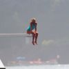 Lady Di in bikini op schip