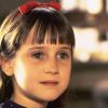 Een foto van Mara Wilson als Matilda in 1996.
