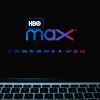 Logo HBO Max op scherm