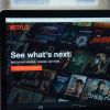 Netflix op laptopscherm