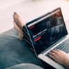 Netflix op laptopscherm