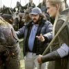Peter Jackson tijdens de opnames van The Lord of the Rings.