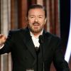 Ricky Gervais bij de Golden Globes.