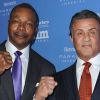 Een foto van Sylvester Stallone en Carl Weathers