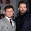 Taron Egerton en Hugh Jackman.