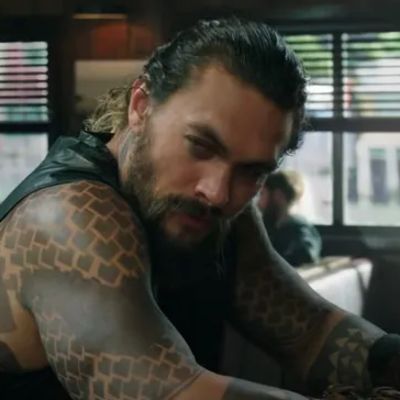 Jason Momoa in Aquaman 