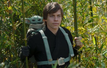 Mark Hamill als jonge Luke Skywalker