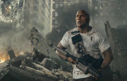 Dwayne Johnson in Rampage