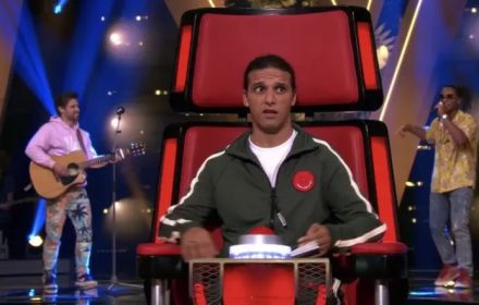 Ali B bij The Voice.