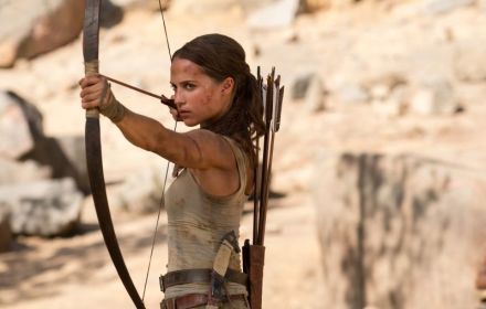 Alicia Vikander in Tomb Raider