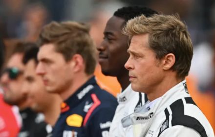 Een foto van Brad Pitt.