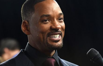 Will Smith achter microfoon