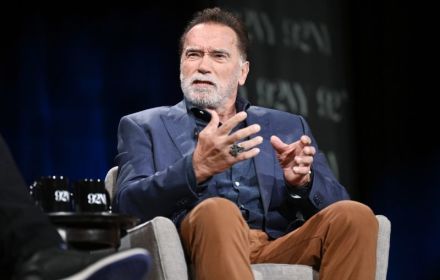 Een foto van Arnold Schwarzengger