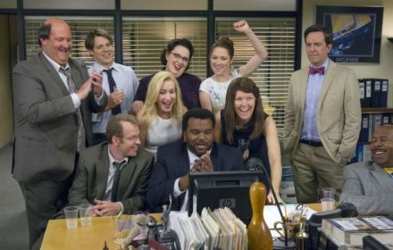 De cast van de Amerikaanse versie van The Office.