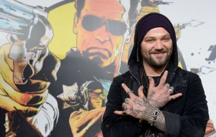 Een foto van Bam Margera.