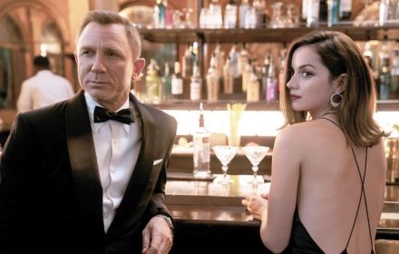 Daniel Craig en Ana de Armas 