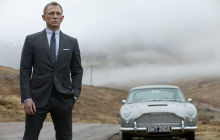 Daniel Craig als James Bond.