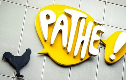 Pathe logo op bioscoop