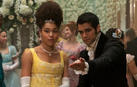 Ruby Barker in Bridgerton.