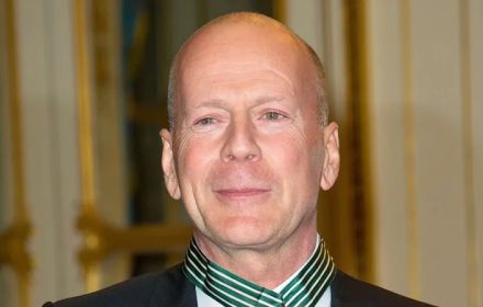 Een foto Bruce Willis.
