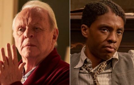 Anthony Hopkins en Chadwick Boseman.