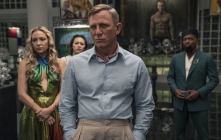 Een foto van Daniel Craig in Glass Onion.