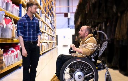 Daniel Radcliffe en David Holmes