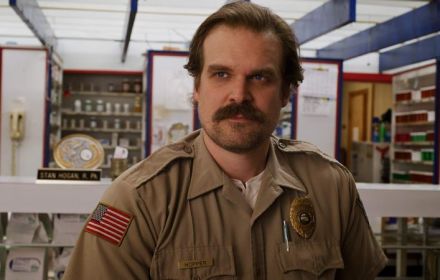 David Harbour in Stranger Things.