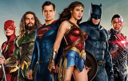 Een foto van de Justice League