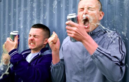 Scene uit Young Offenders