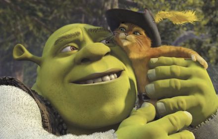 Shrek en de Gelaarsde Kat in Shrek 2