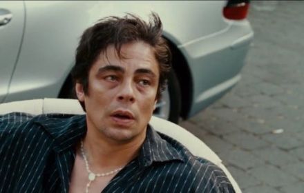 Een foto van Benicio del Toro in The Usual Suspects.