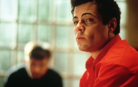 Een foto van Benicio del Toro in The Usual Suspects.