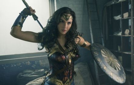 Een foto van Gal Gadot als Wonder Woman.