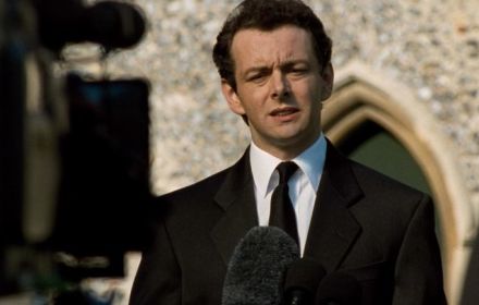 Een foto van Michael Sheen.