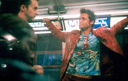 Brad Pitts Tyler Durden in 'Fight Club' 
