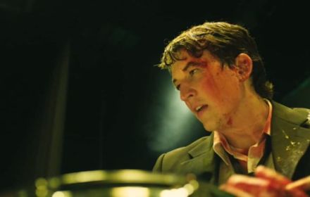 Miles Teller in Whiplash.