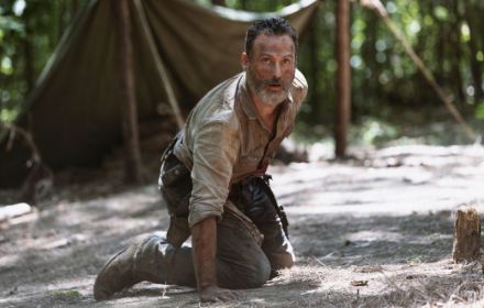 Scene uit The Walking Dead