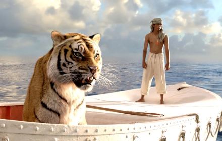 De tijger uit 'Life of Pi' is een van de bekendste dieren in film.