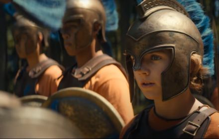 Een still uit de trailer voor 'Percy Jackson and the Olympians'