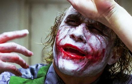 Heath Ledger als The Joker