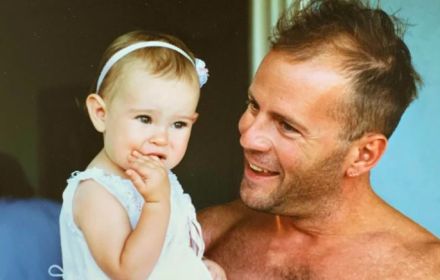 Rumer Willis en Bruce Willis