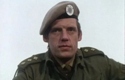 Richard Franklin als Mike Yates in 'Doctor Who'