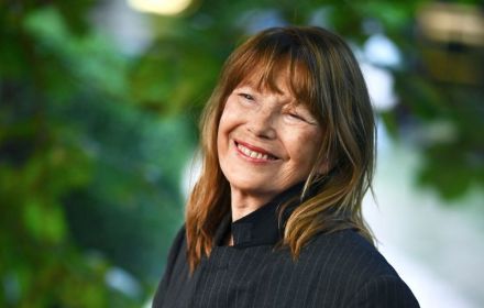 Een foto van Jane Birkin.