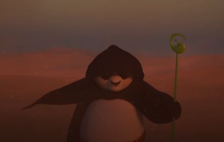 Een foto van Po in de nieuwe trailer voor Kung Fu Panda 4
